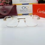 Cartier - OW3148 - Double Bridge - Premium Rimless Frame