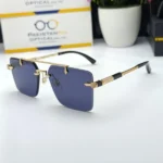 Chopard - OW3171- Rimless Sunglass -Square Shape -  Tapper Glass - Image 6