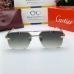 Cartier - OW3147 - Rimless Sunglass - Square Shape - Image 8