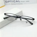 The Club  -RM20615 Half Rimless Metal  Square Shape - Image 4