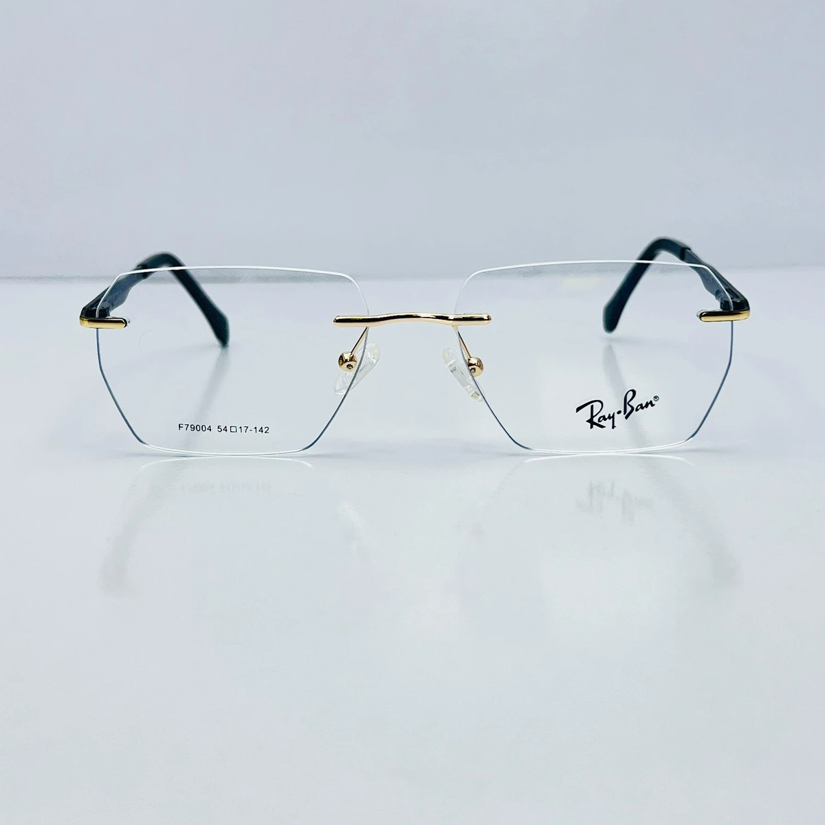 3_result RayBan Rimless Frame - F79004 - Image 1