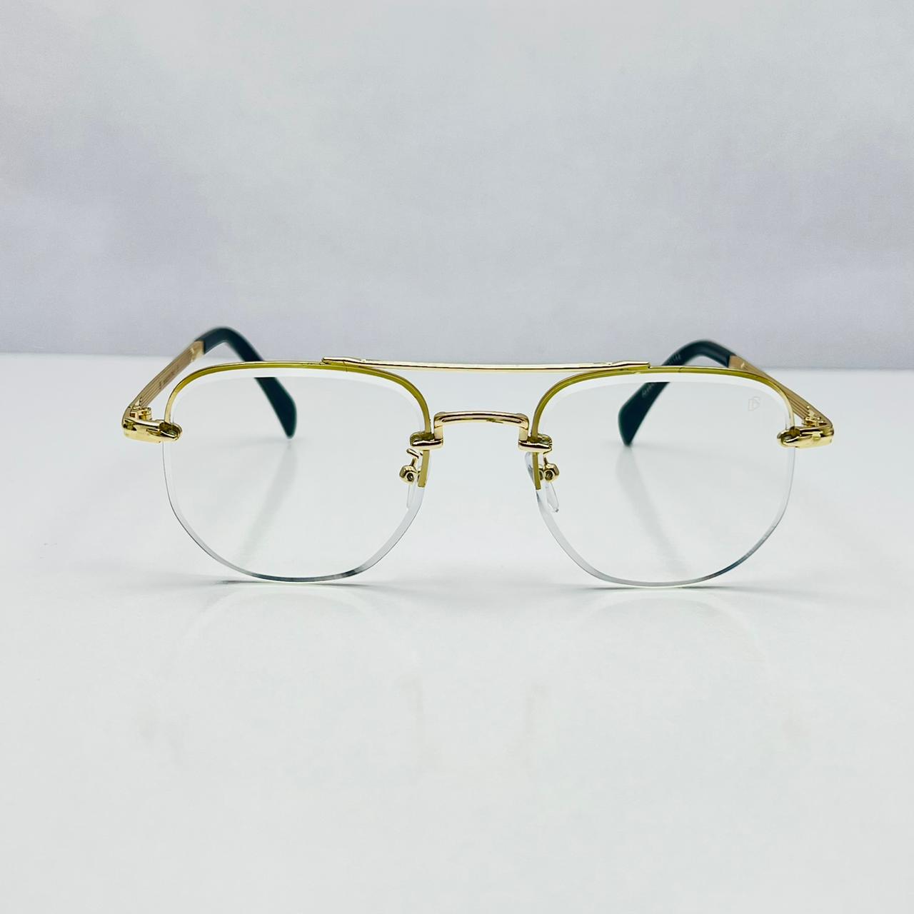 WhatsApp Image 2025-10-05 at 21.15.22_f1791ee8 DB - RIMLESS FASHION - DOUBLE BRIDGE - TAPPER GLASS - JD 2846 - Image 1