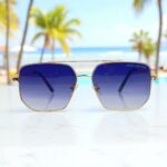 Louis Vitton Metal Sunglass Double Bridge - A813 - Image 8