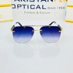 Louis Vitton - OW3151 - Rimless Sunglass Aviator Style Double Bridge