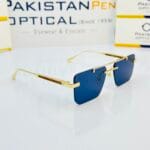 CARTIER - OW3147 - Rimless Sunglass SQUARE Double Bridge - Image 2