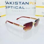 Cartier Rimless Sunglass - 82200 - Fashion Sleek Design - Image 8