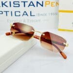 Cartier Rimless Sunglass - 82200 - Fashion Sleek Design - Image 9